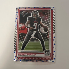 2024 Panini Donruss Optic Michael Penix Jr. Rated Rookie #134 Falcons