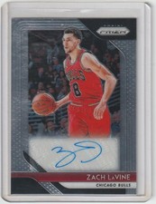 Zach LaVine 2018-19 Panini Prizm Autograph Auto #S-ZLV