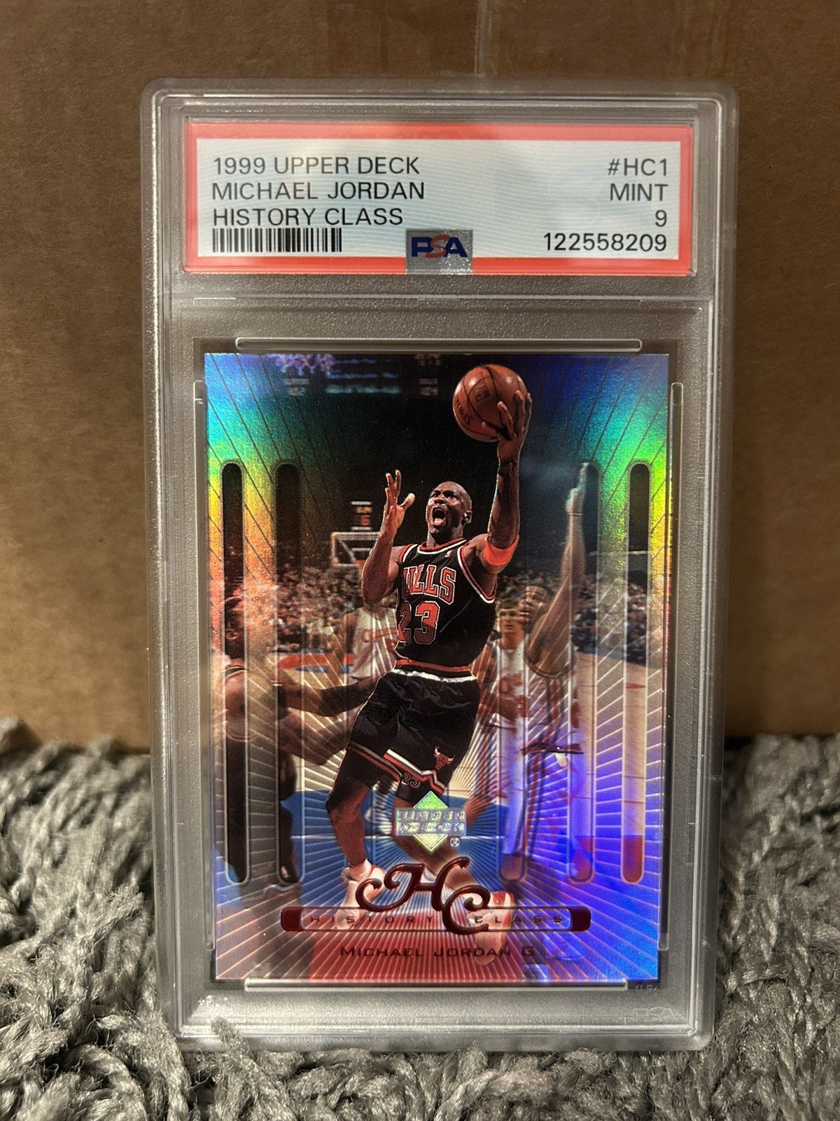 1999-00 Upper Deck - Michael Jordan -  History Class #HC1 -  Bulls - PSA 9