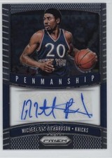 2019-20 Panini Prizm Penmanship Micheal Ray Richardson #PM-MRR Auto 1dm4