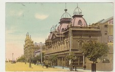 PRINCESS THEATRE MELBOURNE VICTORIA POSTCARD POSTED 1908
