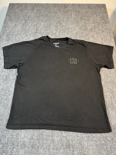 The Litas Live Fast Ride Free City Trkr Moto Graphic T-Shirt Black XL UC-285 - product listing photo
