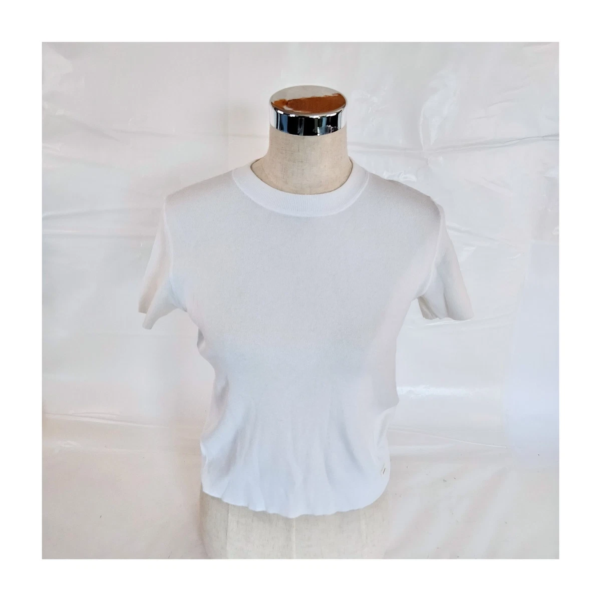 CHANEL White Cotton Tops for Women for sale - eBay