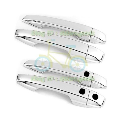 Chrome Cover Trim For 18-26 Mitsubishi Eclipse Cross Smart Key Side Door Handle