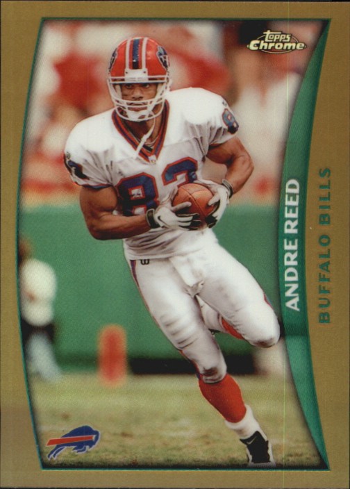 1998 Topps Chrome Refractors #91 Andre Reed - FB
