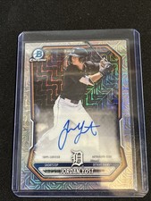 2026 Bowman Chrome  Mojo Refractor Auto #BMA-JY Jordan Yost Detroit Tigers