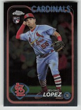 2024 Topps Chrome Irving Lopez #95 RC