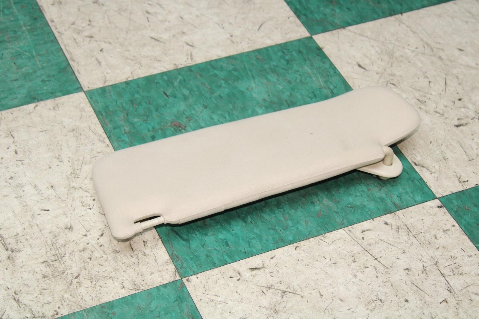 14-17 Ghibli Cream Suede Passenger Right Interior Sunvisor Factory OEM OE WTY