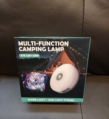 Multi-function Camping Lamp RGB Light String (Kxk-828) (29.5Ft), New In Box