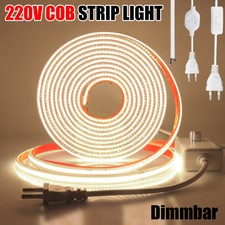 230V COB LED Streifen Stripe Lichtband Lichts...