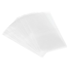 400Pcs 89x50mm PVC Perforated Shrink Bands Fits Cap Dia 2.05 to 2.17 Inch Clear