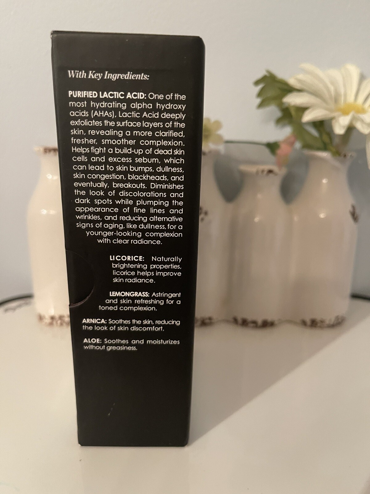 SUNDAY RILEY GOOD GENES LACTIC ACID TREAMENT 1oz/30ml.NEW IN BOX