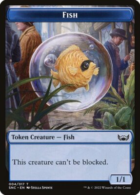 Fish (1/1) MTG Commander: New Cappena Token NM x4 - Magic Card | eBay Fish (1/1) MTG Commander: New Cappena Token NM x4 - Magic Card | eBay