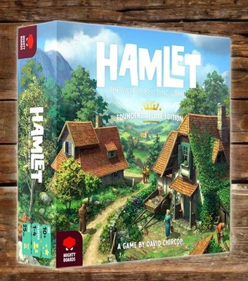 Hamlet The Village Building Boad Game Competitive Tile Placement for 1 to 4 play
