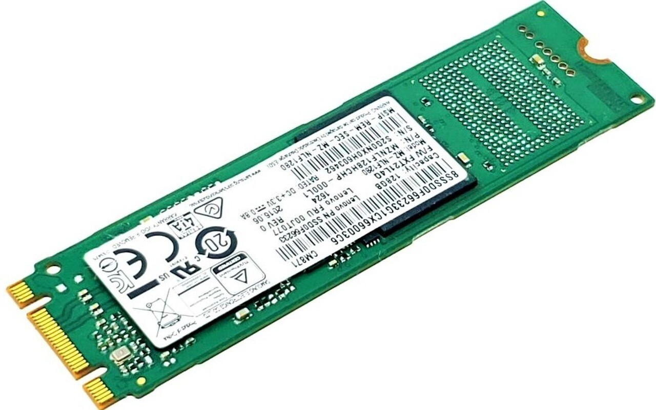 Solid State Drive Samsung MZNLN128HCGR-00000 128GB Solid State Drive - M.2 2280