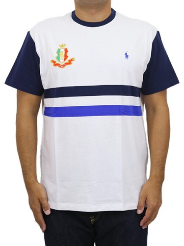 Polo Ralph Lauren Classic Fit Crewneck Country T-Shirt Tee Italia Italy mit Patch - Bild 1 von 4
