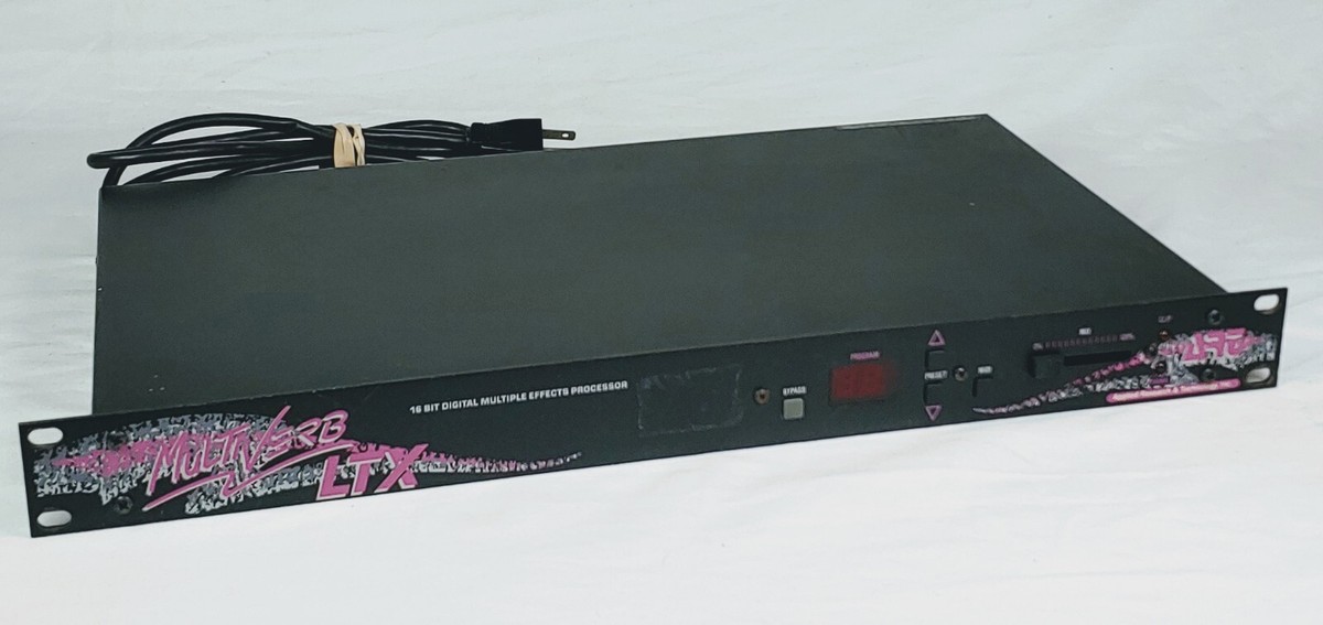 ART Multiverb LTX, Stereo, 16 Bit Multiple Effects Processor, FX