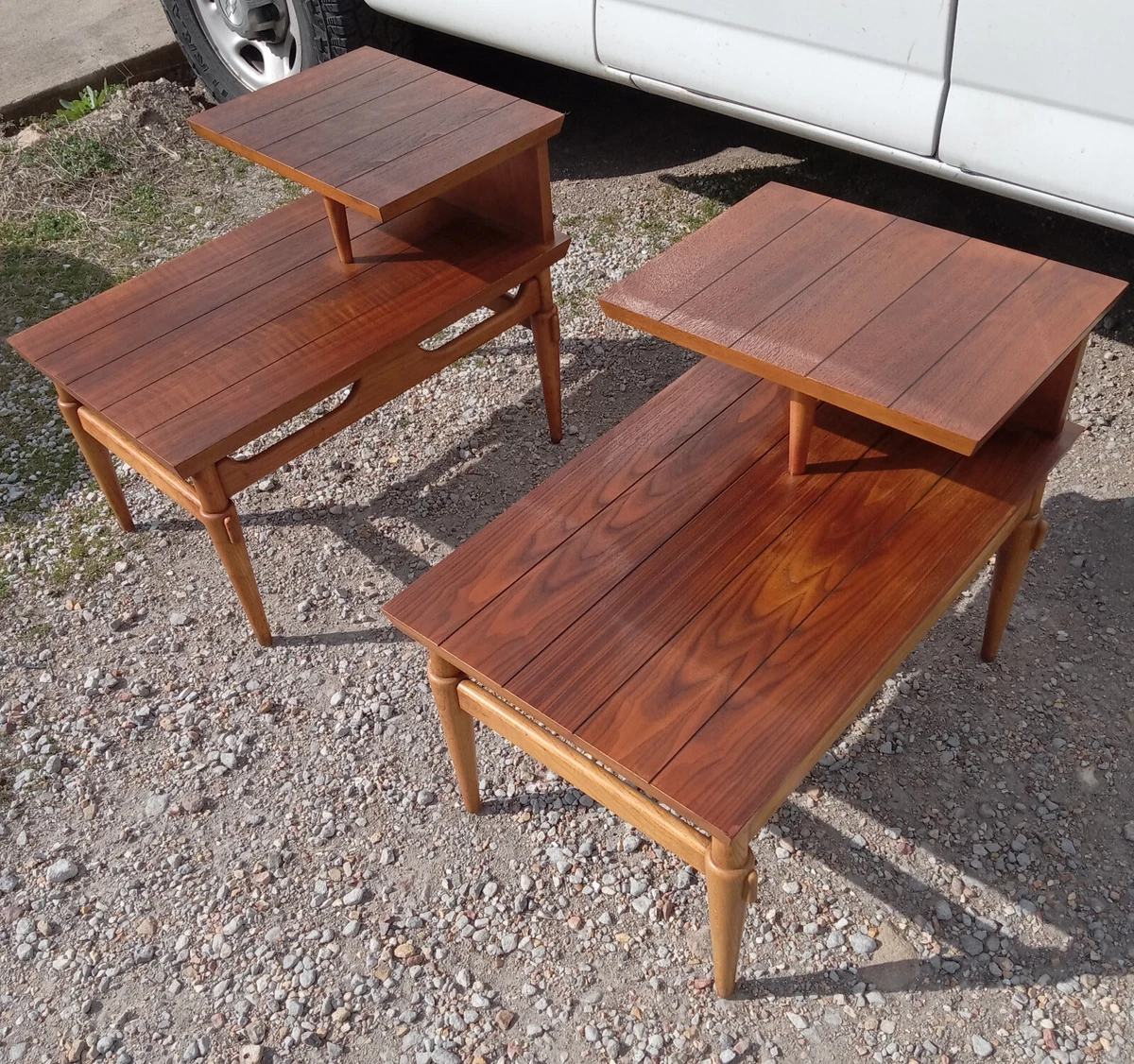 Vintage Step Table In Antique Tables (1950-Now) for sale | eBay