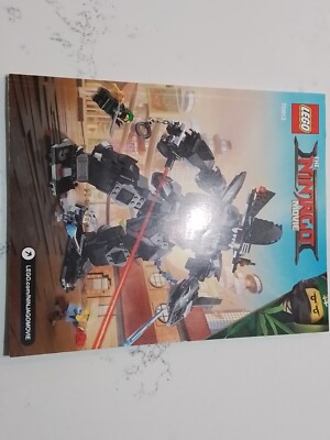 LEGO The LEGO Ninjago Movie: Garma Mecha Man Instruction Book Only