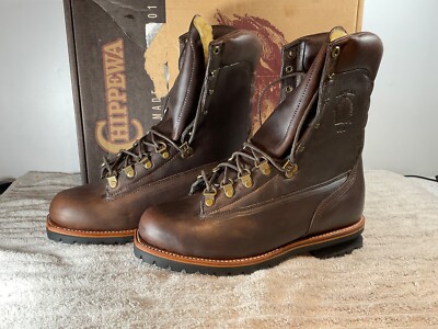 NOS Vintage Chippewa 24590 USA Arctic 50 Vibram Leather Mens Boots MULTIPLE  SIZE