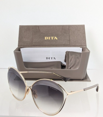 New Authentic Dita Sunglasses SASU DTS 516-64-01 Gold Frame  display picture 3