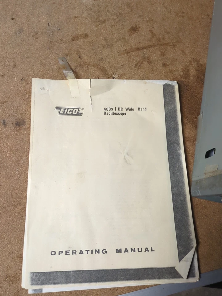 Osciloscopio de Uso General EICO Modelo 427 De Colección ¡¡Leer Descripción!!! Foto 3 de 4