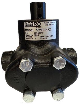 Hypro or Debro Piston Pump 5320CHRX TWIN PISTON PUMP | eBay