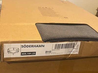 Neu Ikea Soderhamn Bezug für Eckteil, Fridtuna dunkelgrau, 405.191.23.