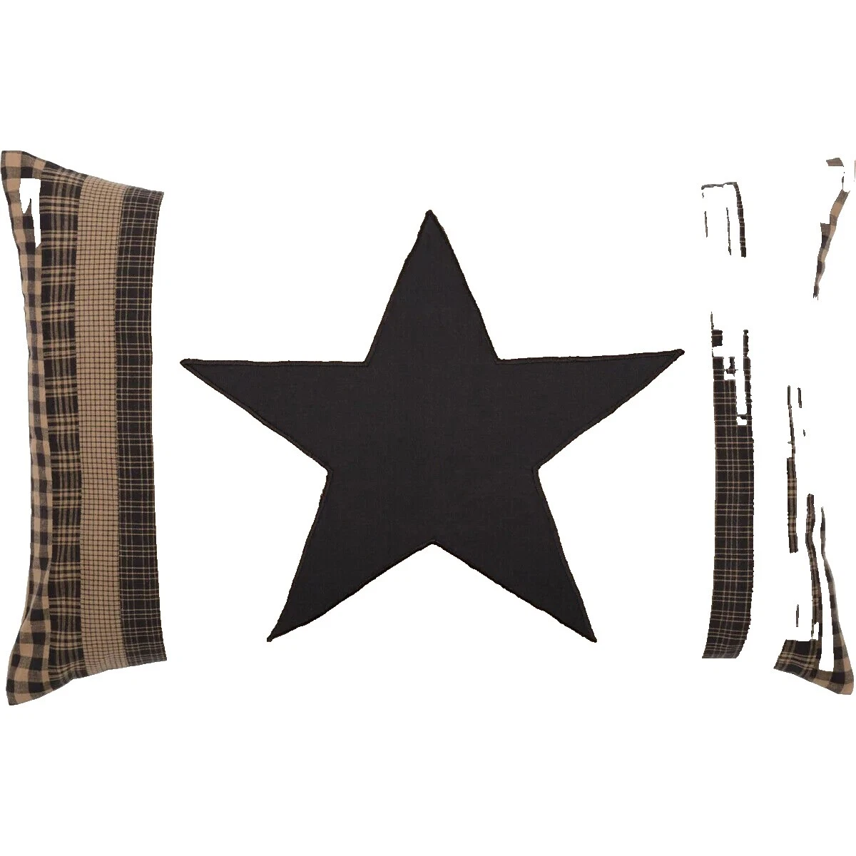 Rectangle Farmhouse Black Home Décor Pillows