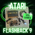 Atari Flashback 9 HDMI Retro Console Built-in Games 1200 - 2 Controllers AtGames