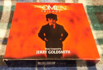 ''The Omen Trilogy'' Soundtrack 3 CDs Jerry Goldsmith Varese Sarabande (2001) NM