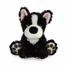 Boston Terrier Pup Big Paws Plush Aurora Plush Toys 8" size Soft Plush