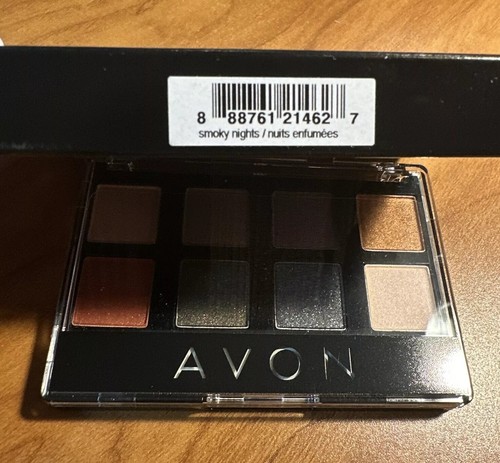 Avon True Color 8 in 1 Eyeshadow Palette SMOKY NIGHTS ~ NIB ~ NEXT DAY SHIPPING - Picture 4 of 5