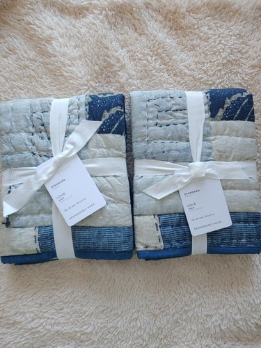 pottery barn love Handcrafted Quilted Sham standard sham original $69.50 new