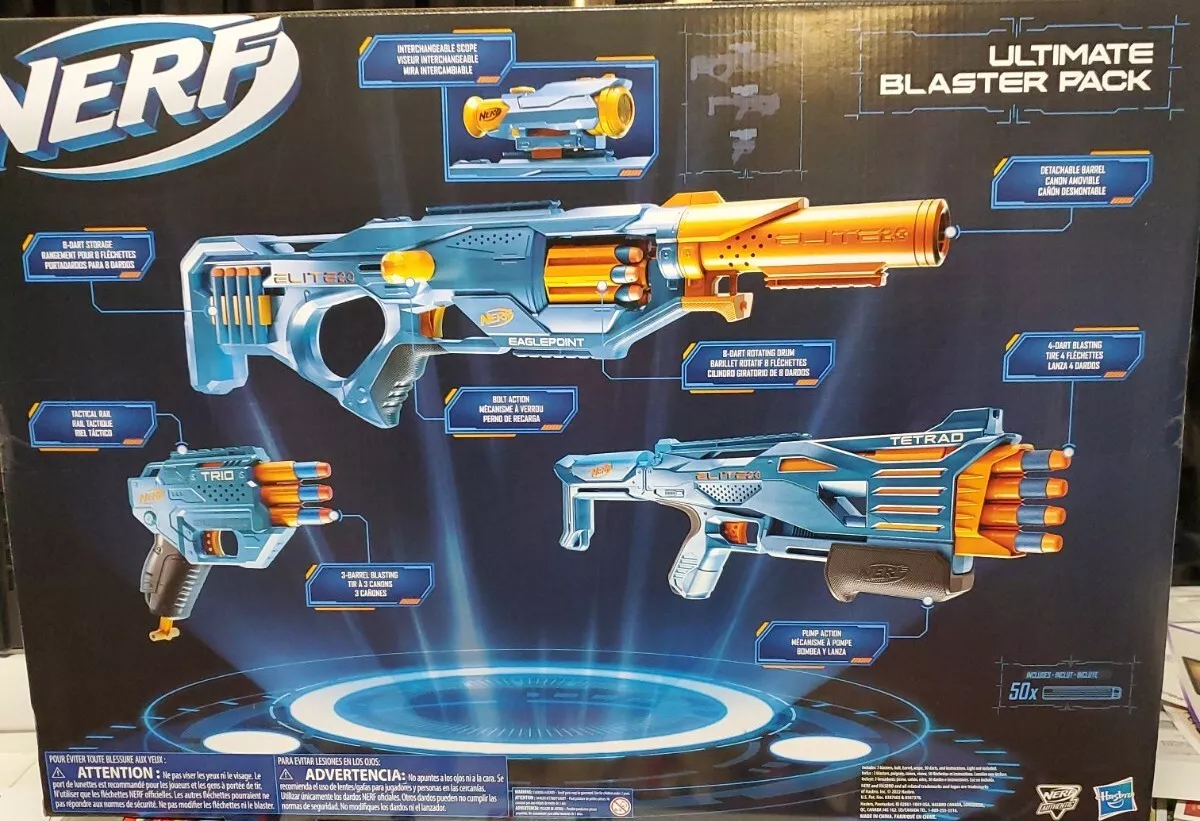 NERF ELITE 2.0 Recharge de 50 fléchettes