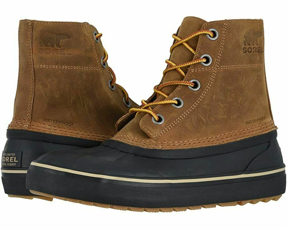 SOREL Cheyanne Metro Lace WATERPROOF BOOTS Elk/Black COLOR SIZE 8M