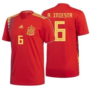 iniesta spain jersey