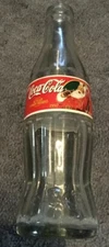 Vintage Coca Cola Bottle Heavy-1997-Christmas-Hungarian