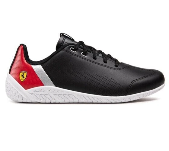 Scarpe Sportive PUMA Ferrari RDG Cat 306667 01 Rosso E Nero Taglia 40 US 7.5 