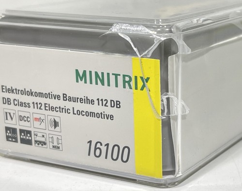 Minitrix N 16100 E-Lok BR 112 269-6 DB Ep. IV digital gebraucht & OVP - Picture 8 of 9