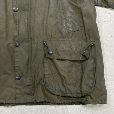 91 Barbour Bedale Babble Dale Oiled Jacket C40 Men's L-XL 91 Barbour Bedale Babble Dale Oiled Jacket C40 Men's L-XL