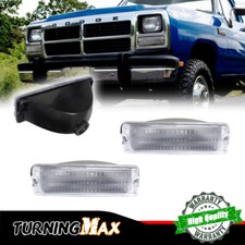 2x Clear Lens Front Side Marker Lights For Dodge D150 D250 D350 W150 W250 Pickup 2x Clear Lens Front Side Marker Lights For Dodge D150 D250 D350 W150 W250 Pickup