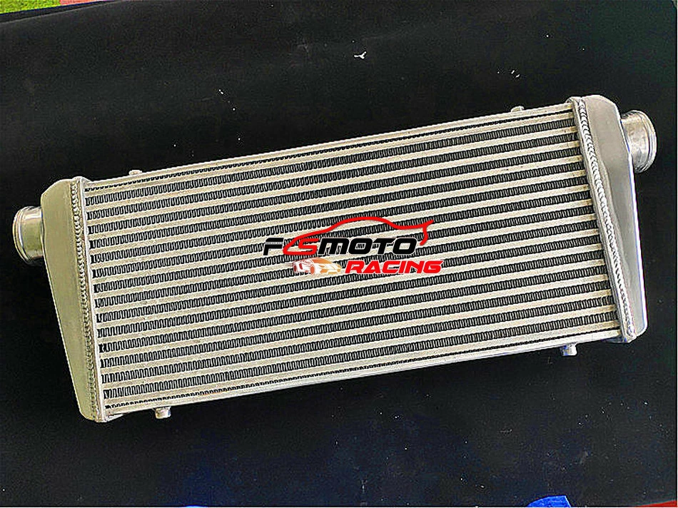31" x 12" x 3.1" FMIC Aluminum Turbo Intercooler Universal 76mm 3" Inlet/Outlet - Image 3 of 4
