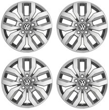 Genuine VW 17” Alloy Wheels Diamond Silver T5 T6 Amarok Rocadura Set of Four