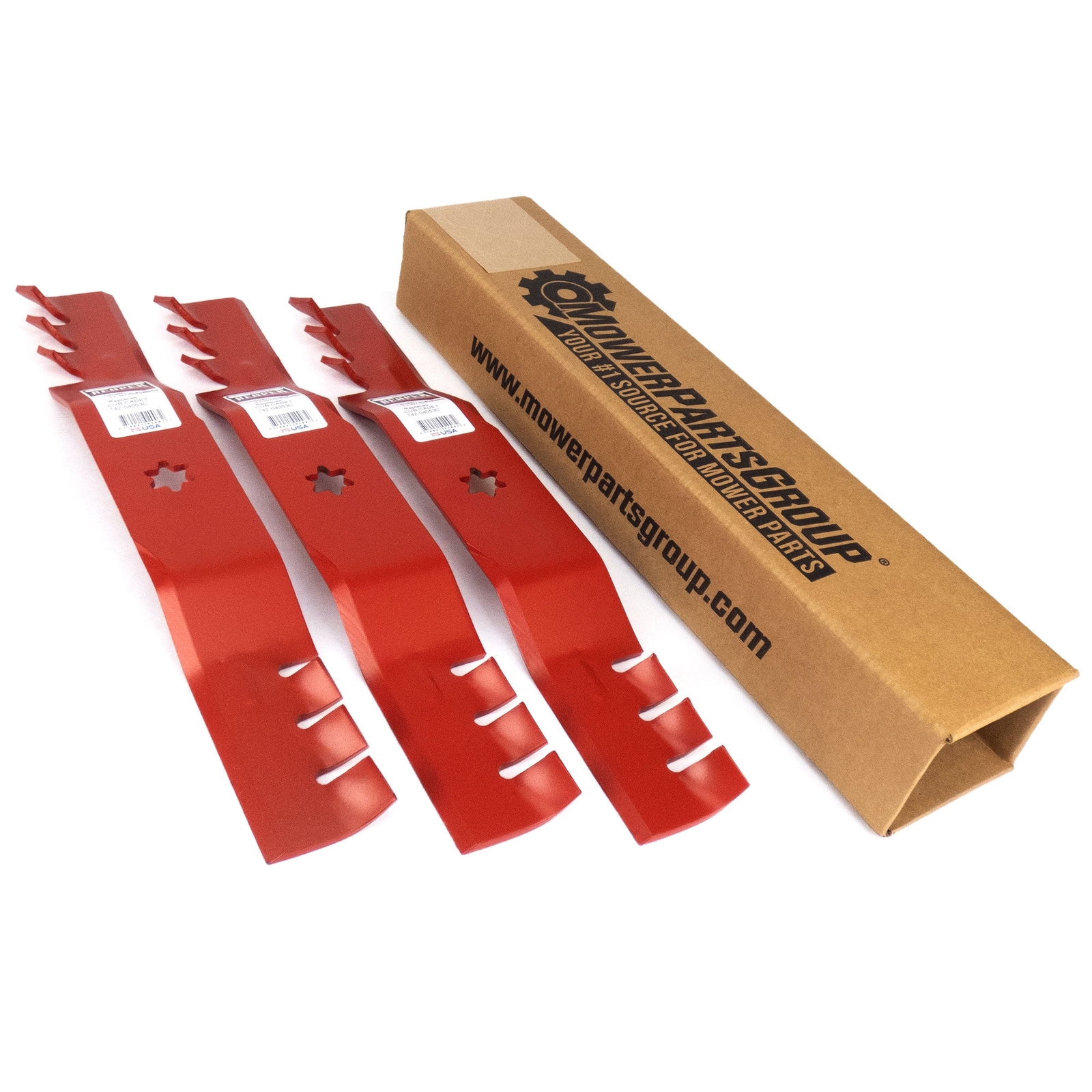 3 Lame Tagliaerba Compatibili Con Cub Cadet 942-04053-X - Foto 8