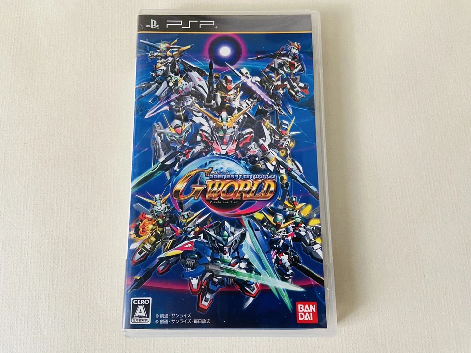 Sony Playstation Portable PSP SD Gundam G Generation World Japanese Game Used JP - Image 2 of 4