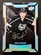 DEREK FORBORT RC AUTOGRAPH 2015-16 UD BLACK 15-16 NO 75 #026/299           91132