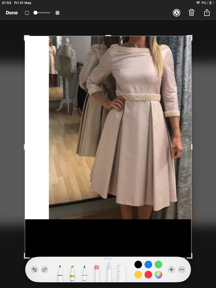 Irresistable By Veromia Mother Of Bride/ Groom Dress Fit Size 10 eBay