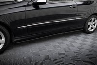 Maxton Design Seitenschweller Ansatz (Paar) Passend FüR Mercedes Clk W209 Schwar