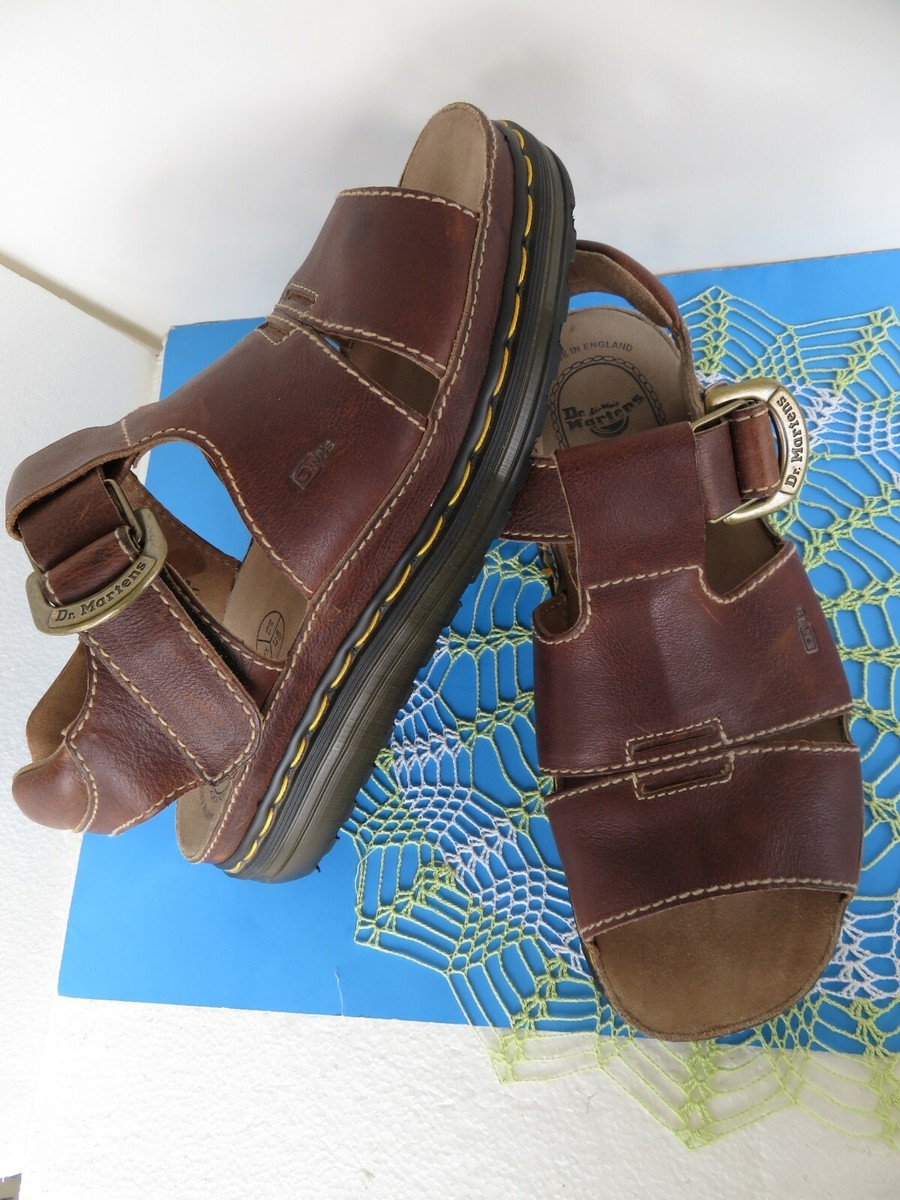 Dr Martens Men’s Size 11 EUR 45 Brown Leather Sandals Made in England 9667 Dr Martens Men main image 2